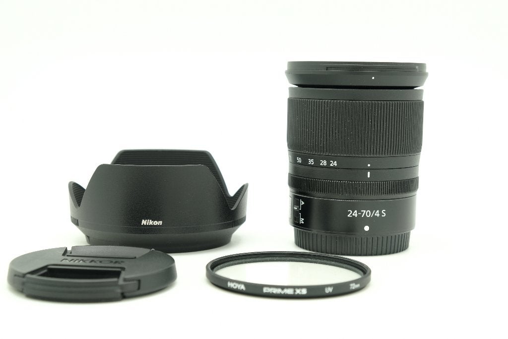 Nikkor Z 24-70 F4 z-mount comme neuf pour Nikon, Monture Nikon Z, Enlèvement ou Envoi, Filtre inclus, Nikon