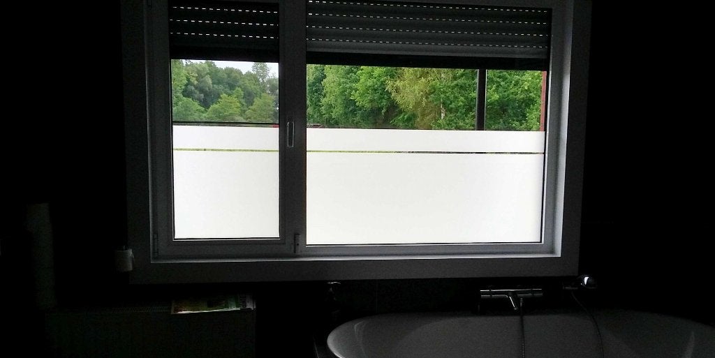 zandstraal - melkglas folie 100cm x 200cm, Doe-het-zelf en Bouw, Ophalen, Nieuw