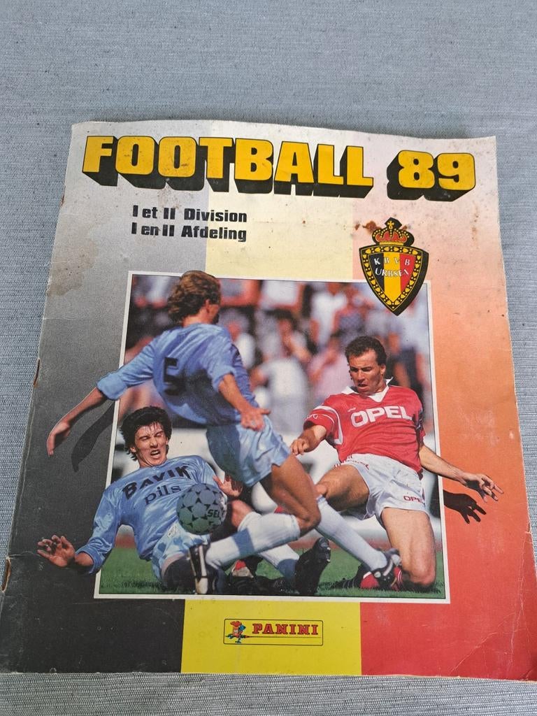 Panini voetbal boek 1989, Ophalen of Verzenden