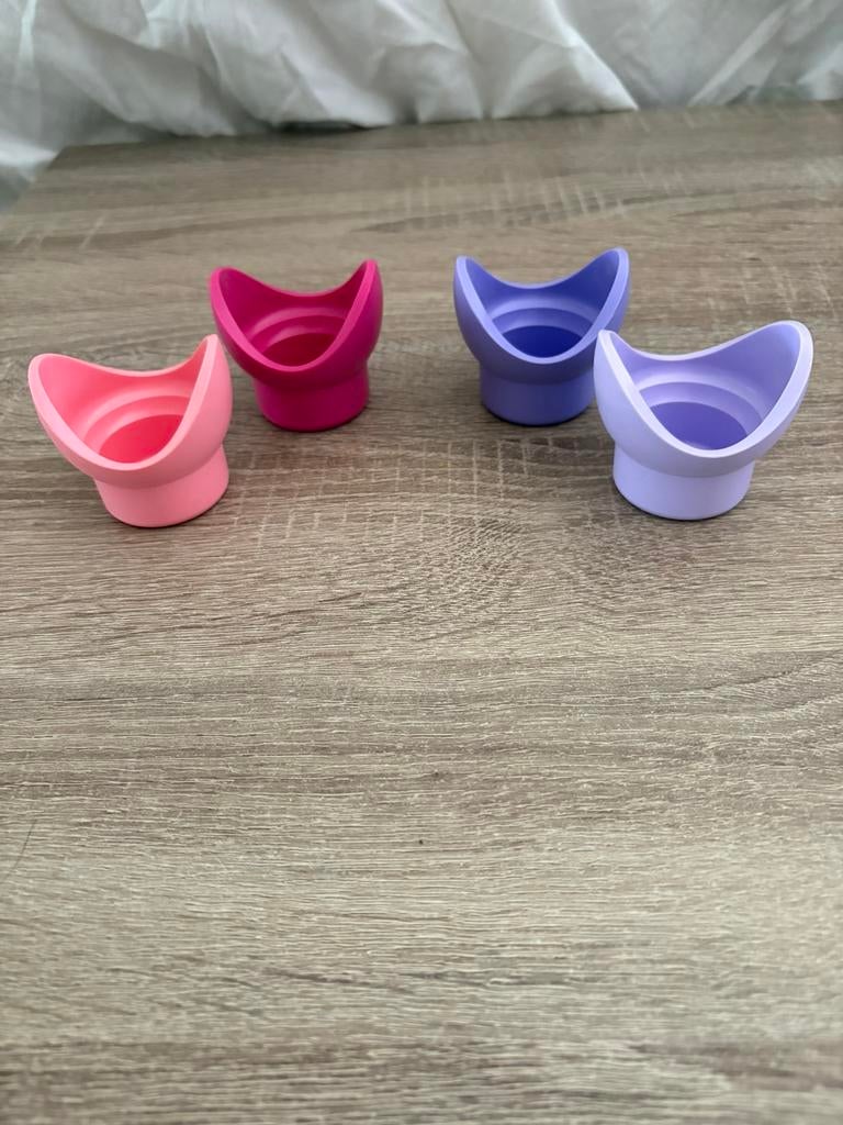 Eierdopjes Tupperware, Ophalen, Nieuw, Paars