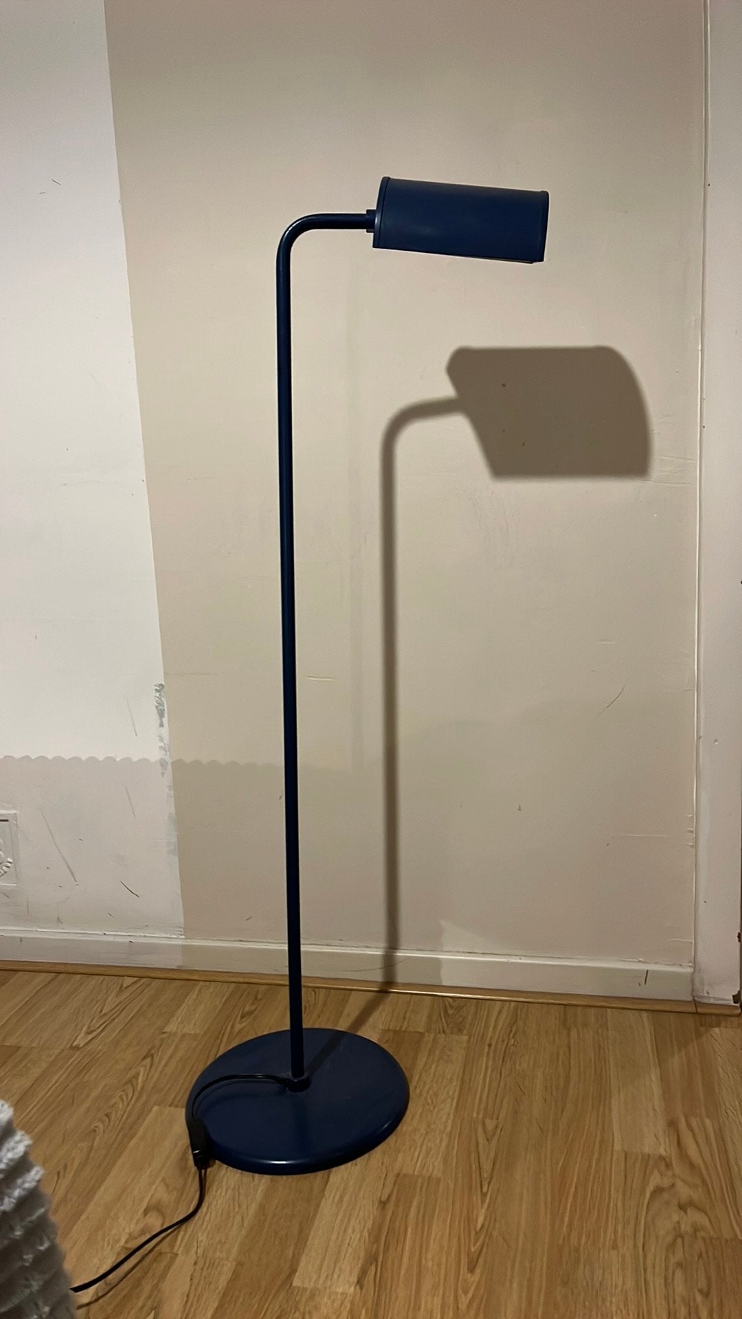 Lampe sur pied, Enlèvement, Comme neuf, Métal