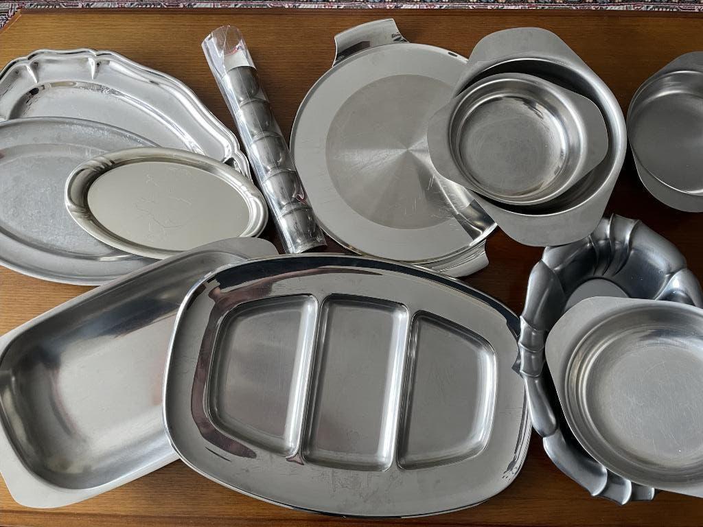 gamma inox schotels/kommen, Ophalen, Schaal of Schalen