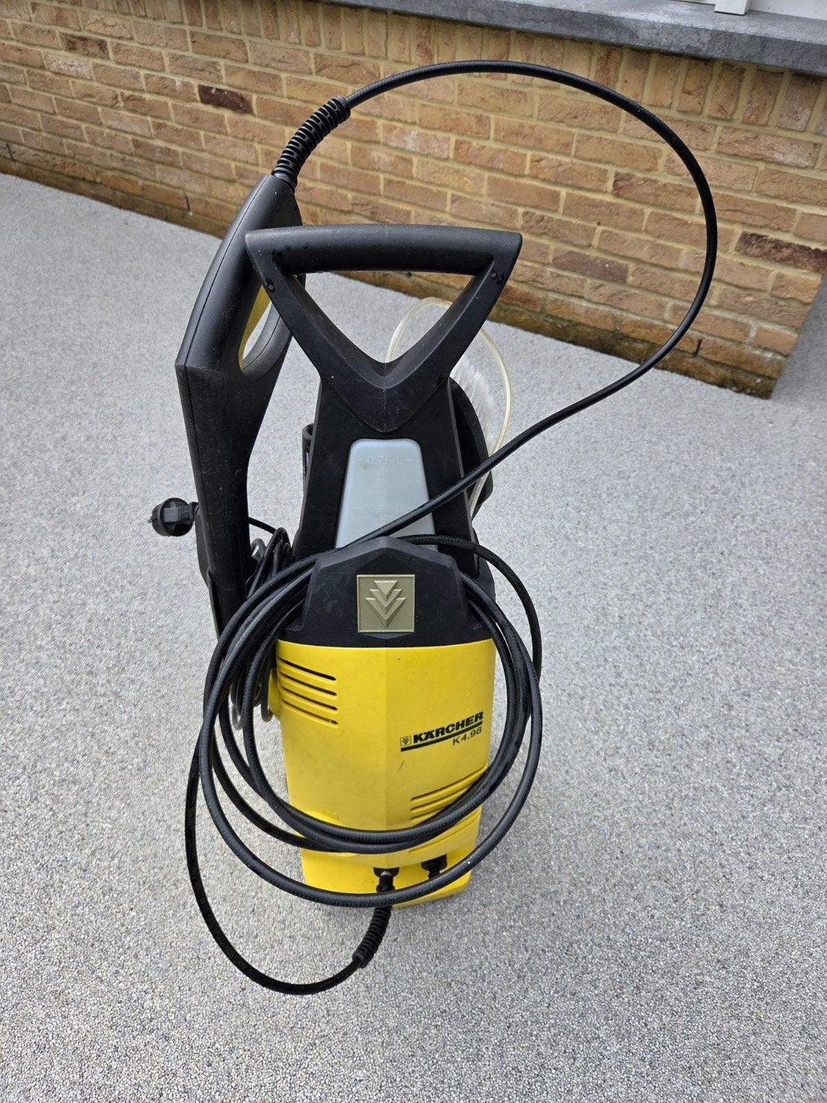 Karcher 4.98 hogedrukreiniger, Enlèvement