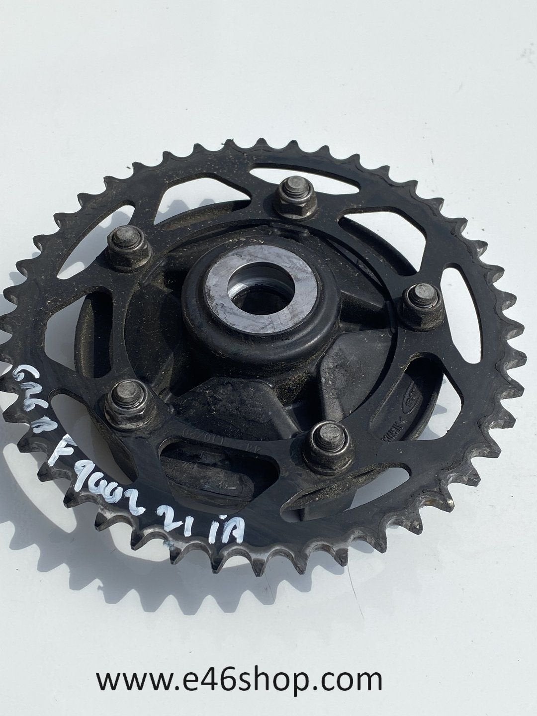BMW F900R ACHTERTANDWIEL MONTAGEPLAAT MET TANDWIEL, -, Utilisé, -, -