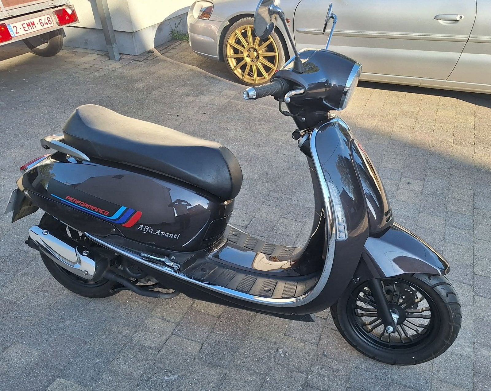 Alfa Avanti 50CC - Nieuwstaat 2500km, Fietsen en Brommers, Scooters | Overige merken, Ophalen, Benzine, 50 cc, Klasse B (45 km/u)