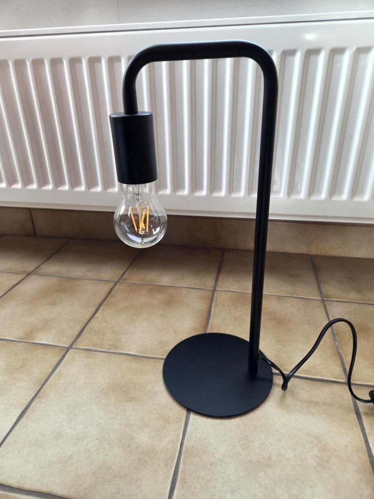 Bureaulamp, Ophalen, Zo goed als nieuw, Glas