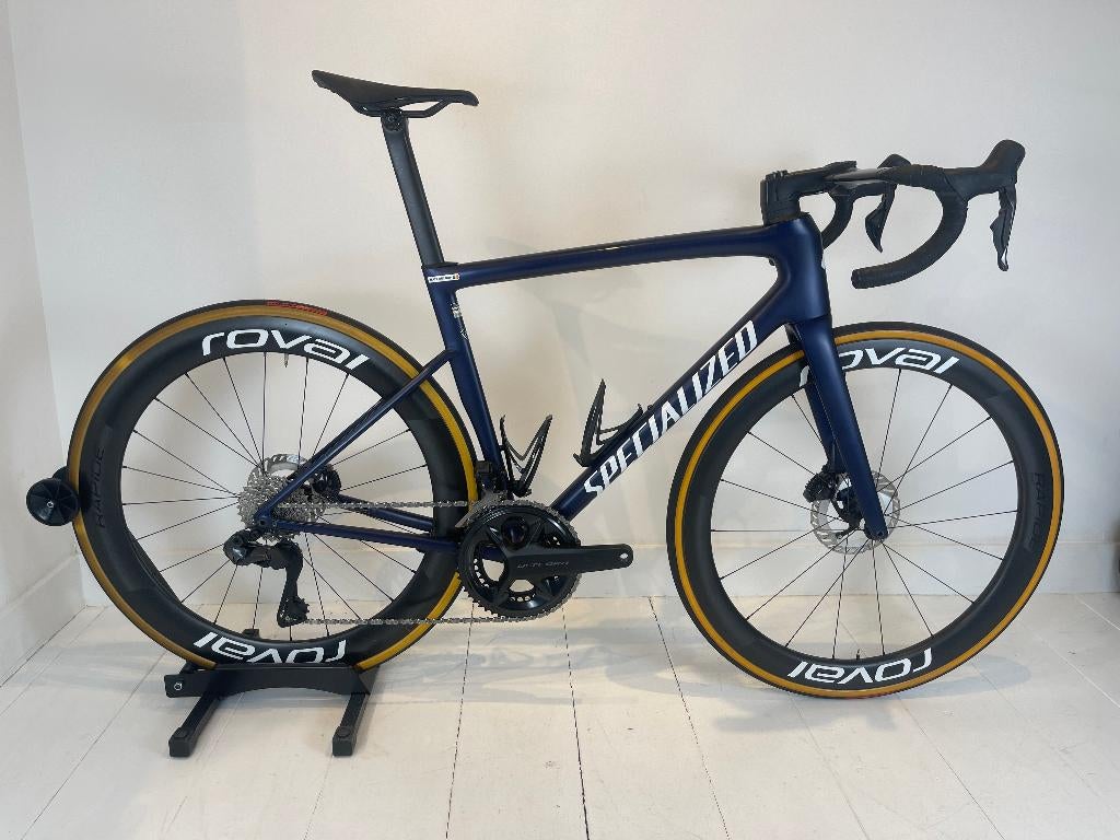 Specialized Tarmac SL8 Pro Ultegra Di2 (Maat 49 52 54 56), 28 inch, Carbon, Ophalen of Verzenden, Zo goed als nieuw