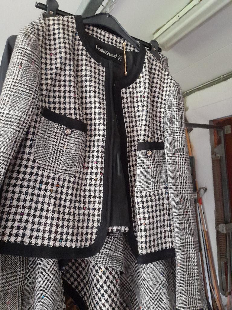 jas + bijpassende cape couturier Louis Féraud, Kleding | Dames, Ophalen
