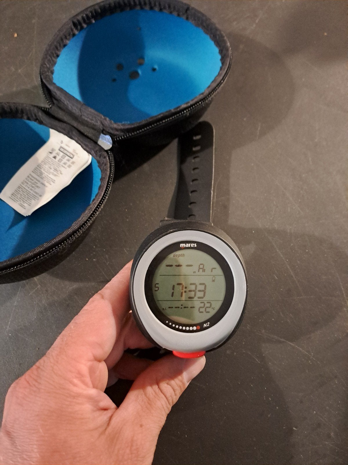 duikcomputer Puck Pro - Mares, Ophalen, Zo goed als nieuw, Duikcomputer