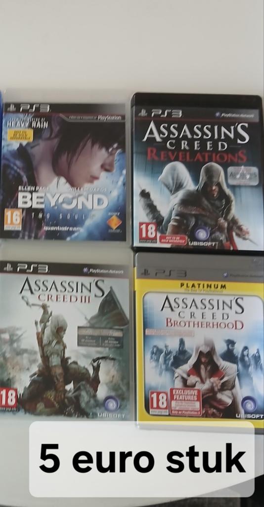 Ps3 en ps4 games te koop, Ophalen