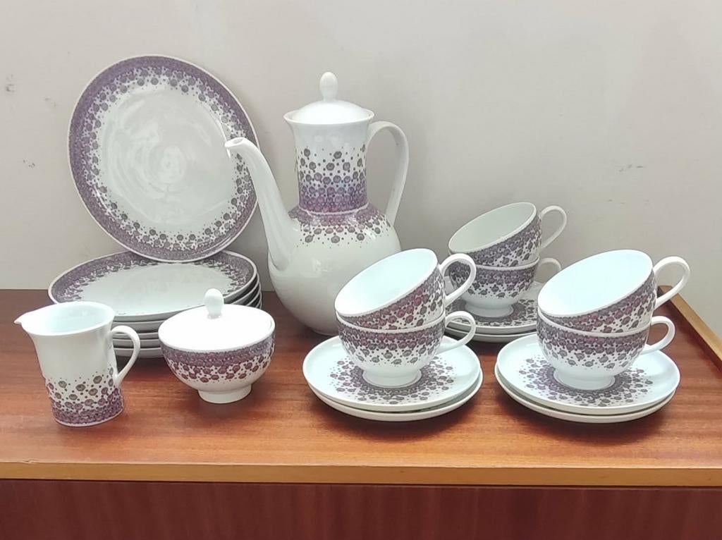 Vintage koffieservies, Ophalen of Verzenden