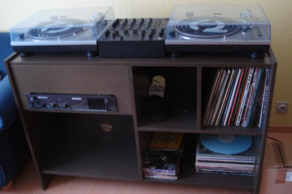 draaitafel +  pioneer DJM-500, Muziek en Instrumenten, Dj-sets en Draaitafels, Ophalen, Gebruikt, Draaitafel, Pioneer