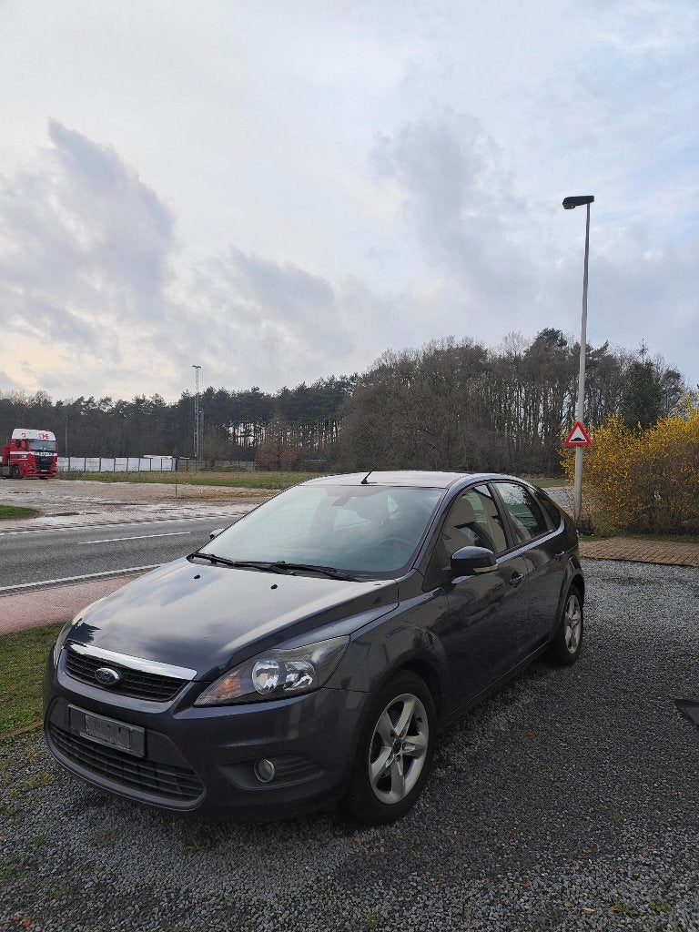 Ford Focus, Auto's, Ford, Particulier, Focus, Diesel, Euro 4, Berline, 5 deurs, Handgeschakeld, Blauw, Grijs, Stof, Ophalen