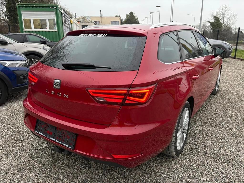 SEAT Leon (bj 2017, automaat), Auto's, Automaat, Stof, Gebruikt, Leon