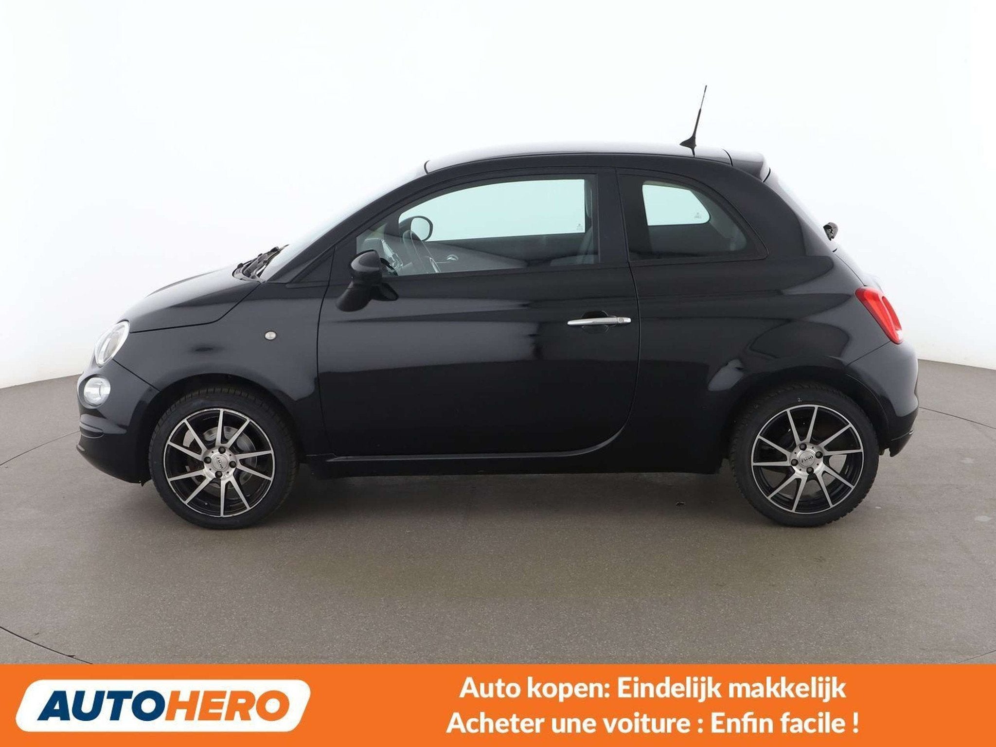Fiat 500 1.2 Pop (année de construction 2017), Autos, 1242 cm³, Achat, Volant multifonction, 69 ch
