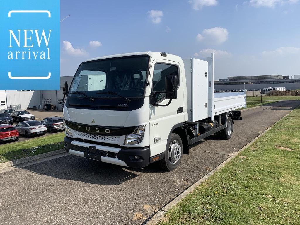 Fuso Canter 3C 15 LWB Kipbak DOS xxxxxx, Auto's, Bestelwagens en Lichte vracht, Gebruikt, FUSO, Wit, Bedrijf