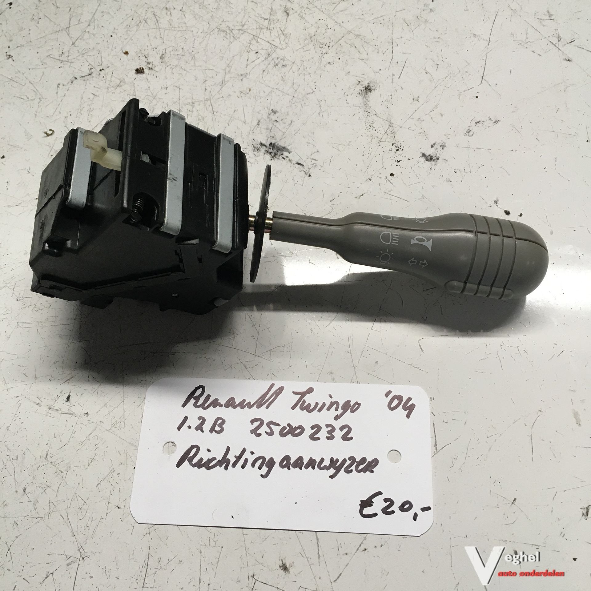 Renault Twingo 1.2 2004 2500232  Richtingaanwijzerschakelaar, Gebruikt, -, -, Ophalen of Verzenden