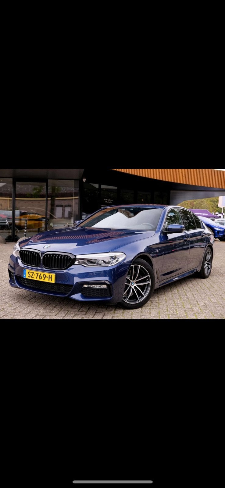 BMW 520i G30 –184 PK – M Pakket – 2018 & Nederland auto  &, Autos, Euro 5, 1650 kg, Noir, Automatique