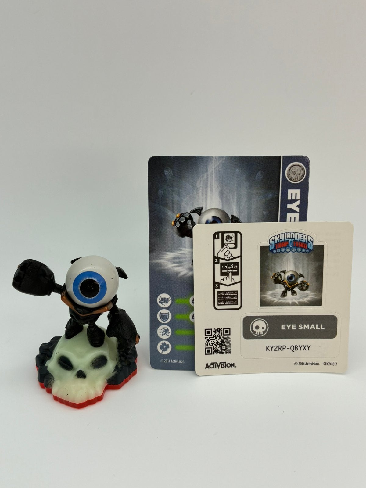 Skylanders Trap Team Eye-Small met sticker en kaartje, Verzenden, Zo goed als nieuw