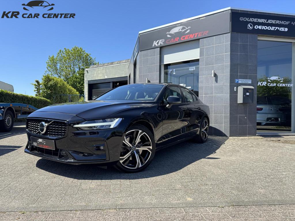 Volvo S60 2.0 B4 Ultimate Dark PANO-H&K-HUD-MEMORY-ACC-NAP, Autos, Cuir, 1800 kg, Entreprise, S60