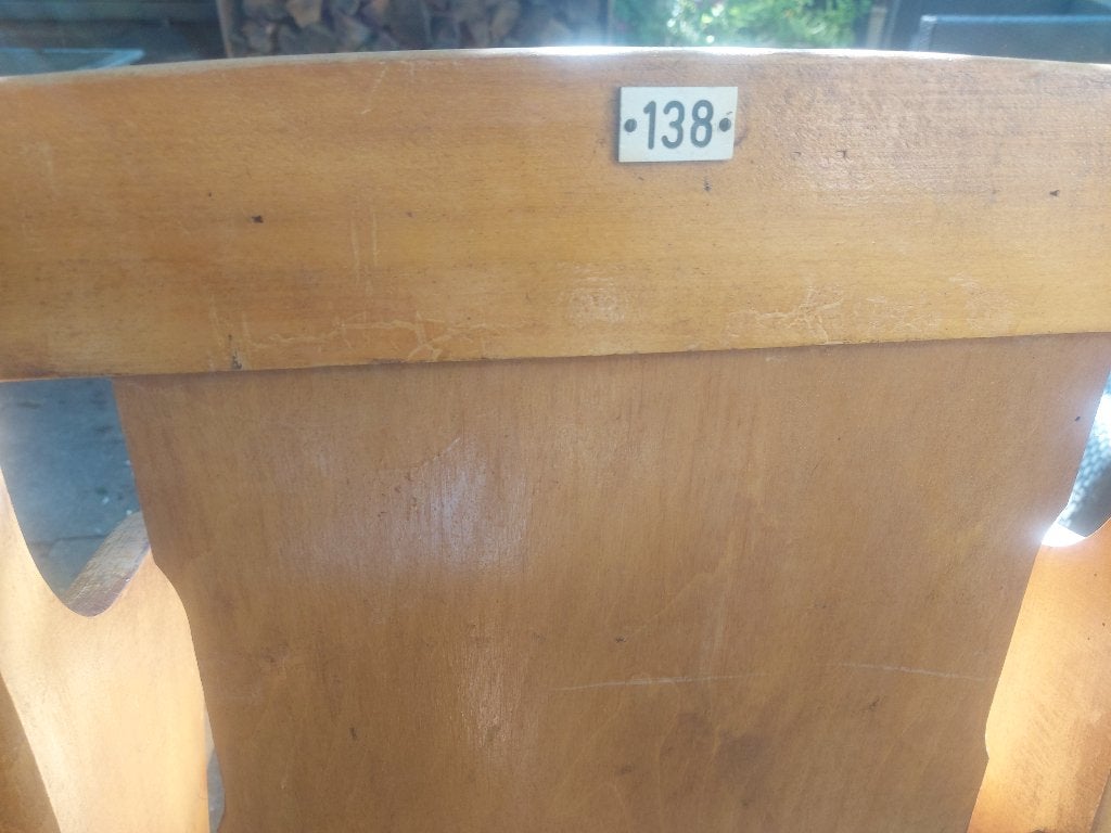 Vintage Bioscoopbank met 4 zitplaatsen, Antiek en Kunst, Ophalen