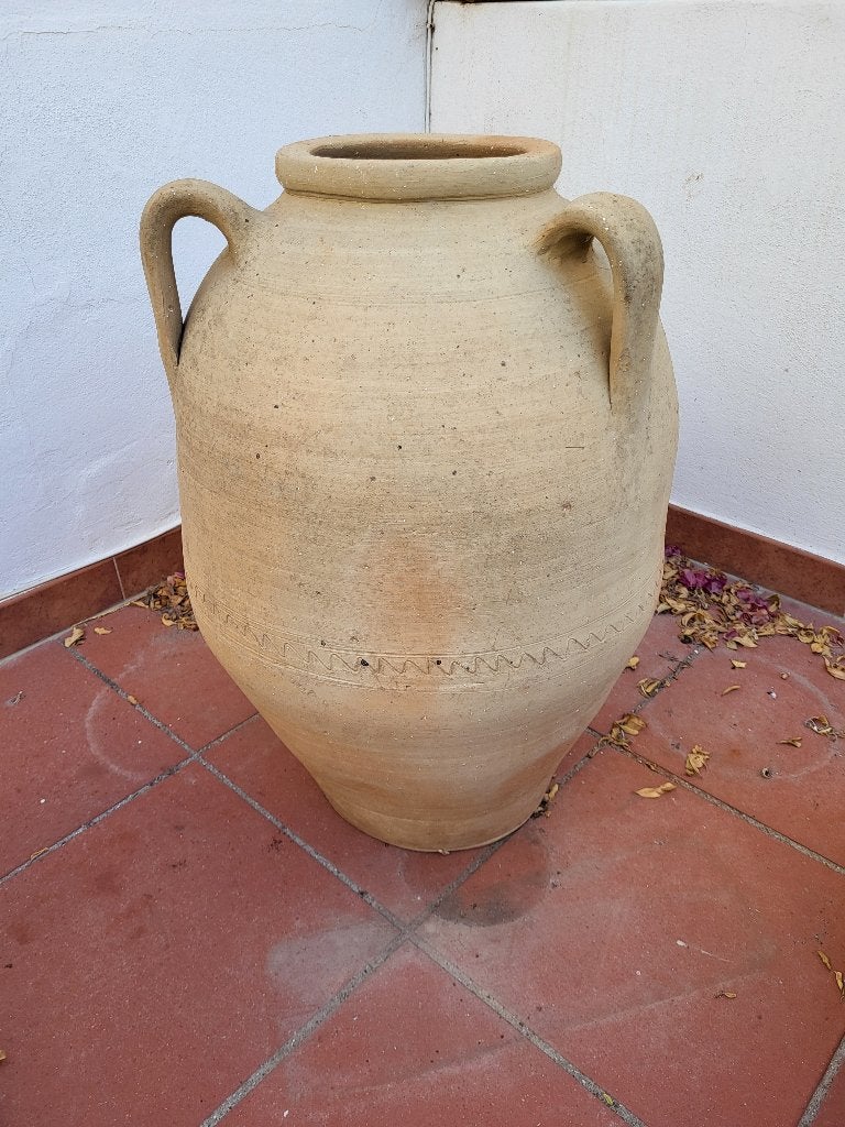 Ancienne jarre en terre cuite, Ophalen
