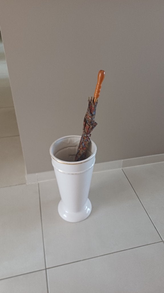 paraplubak uit keramiek., Ophalen of Verzenden, Zo goed als nieuw, Overige materialen
