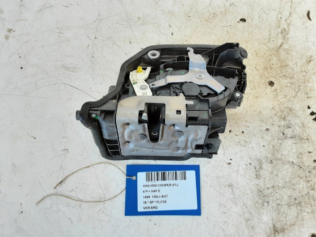 SERRURE DE PORTE ARRIÈRE GAUCHE Mini (F55) (728193912), Utilisé, Arrière, Mini