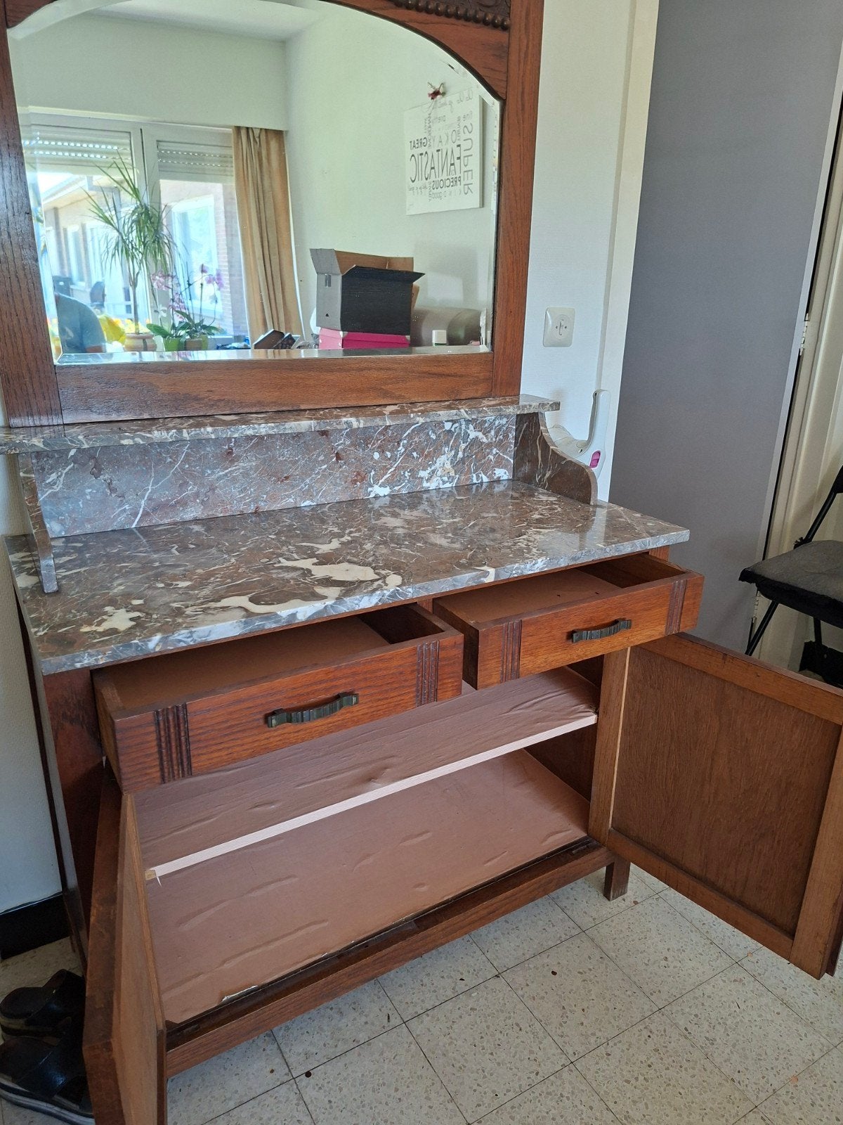 Antieke kast, Huis en Inrichting, Ophalen