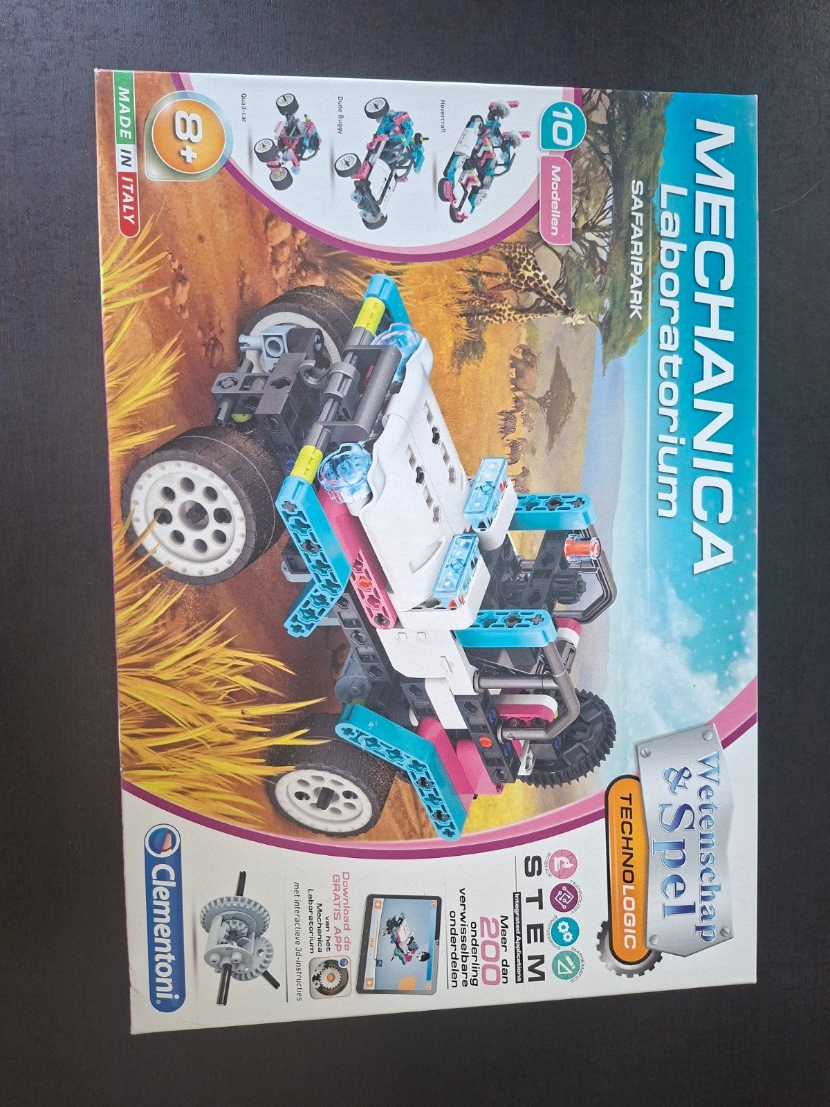 Mechanica laboratorium safaripark, Ophalen, Gebruikt, Bouwen