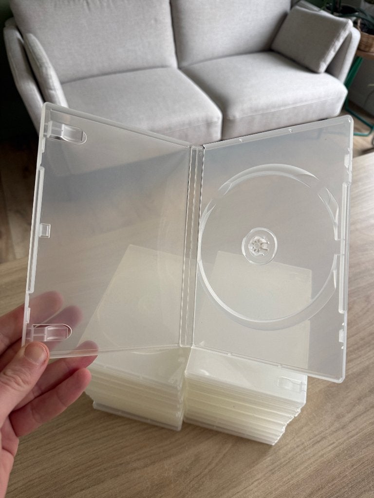 Lot van CD, DVD hoesjes, doosjes, sleeves, Cd's en Dvd's, Ophalen