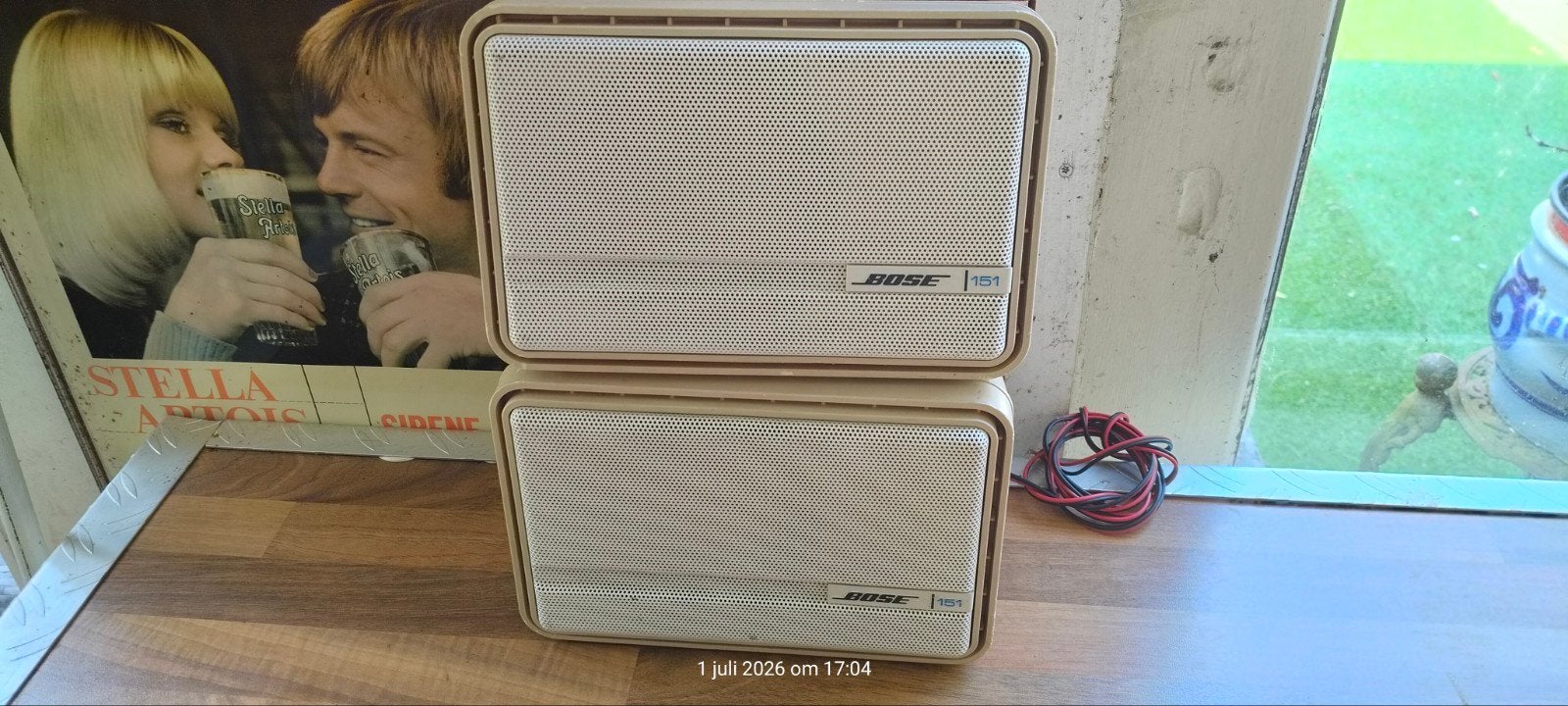 Boose 151 speakers, Ophalen