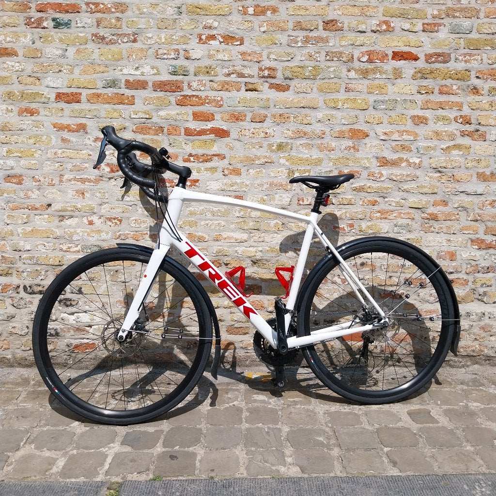 Koersfiets heren Trek Domane 3, Fietsen en Brommers, Fietsen | Racefietsen, Zo goed als nieuw, Heren, Overige merken, 15 tot 20 versnellingen