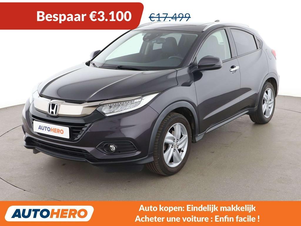 Honda HR-V 1.5 i-VTEC Executive (bj 2019), Voorwielaandrijving, HR-V, Zwart, Leder