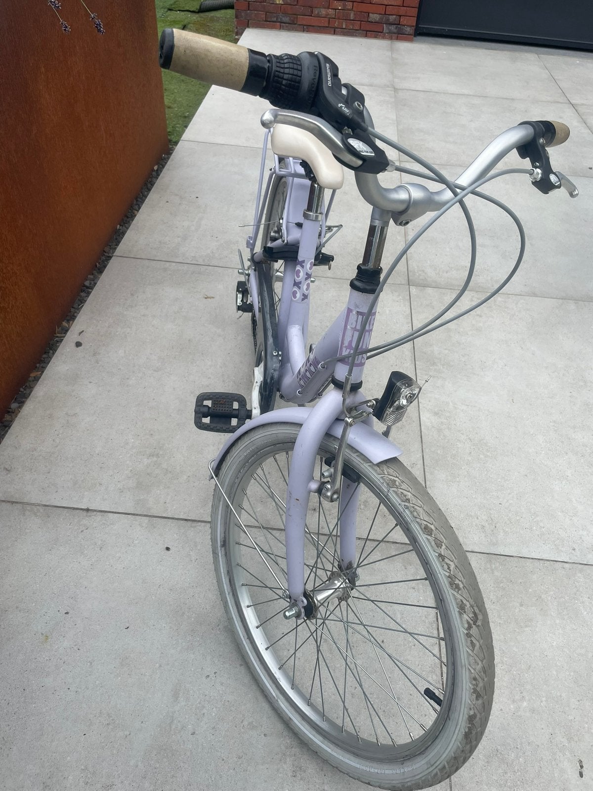 Meisjesfiets 24 inch, Ophalen, Velgrem, Versnellingen, Gebruikt