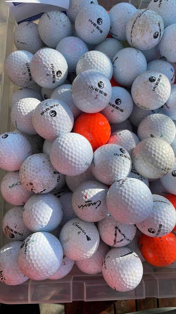 Balles de Golf Inesis, Sport en Fitness, Ophalen, Gebruikt, Bal(len), Overige merken