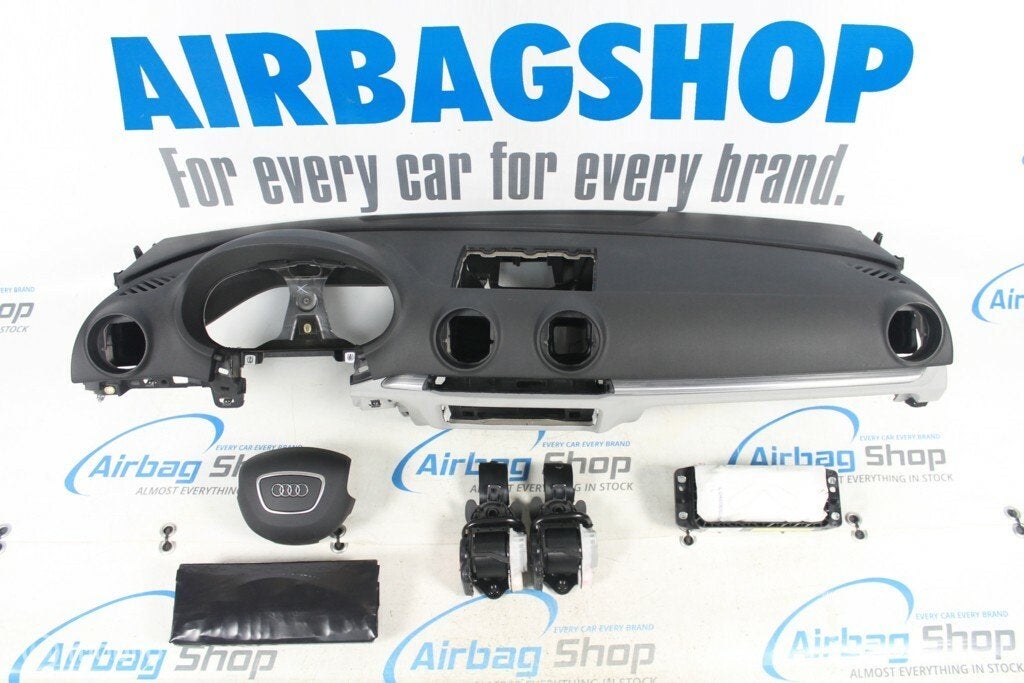 Airbag kit Tableau de bord noir/gris Audi A3 8V, Autos : Pièces & Accessoires
