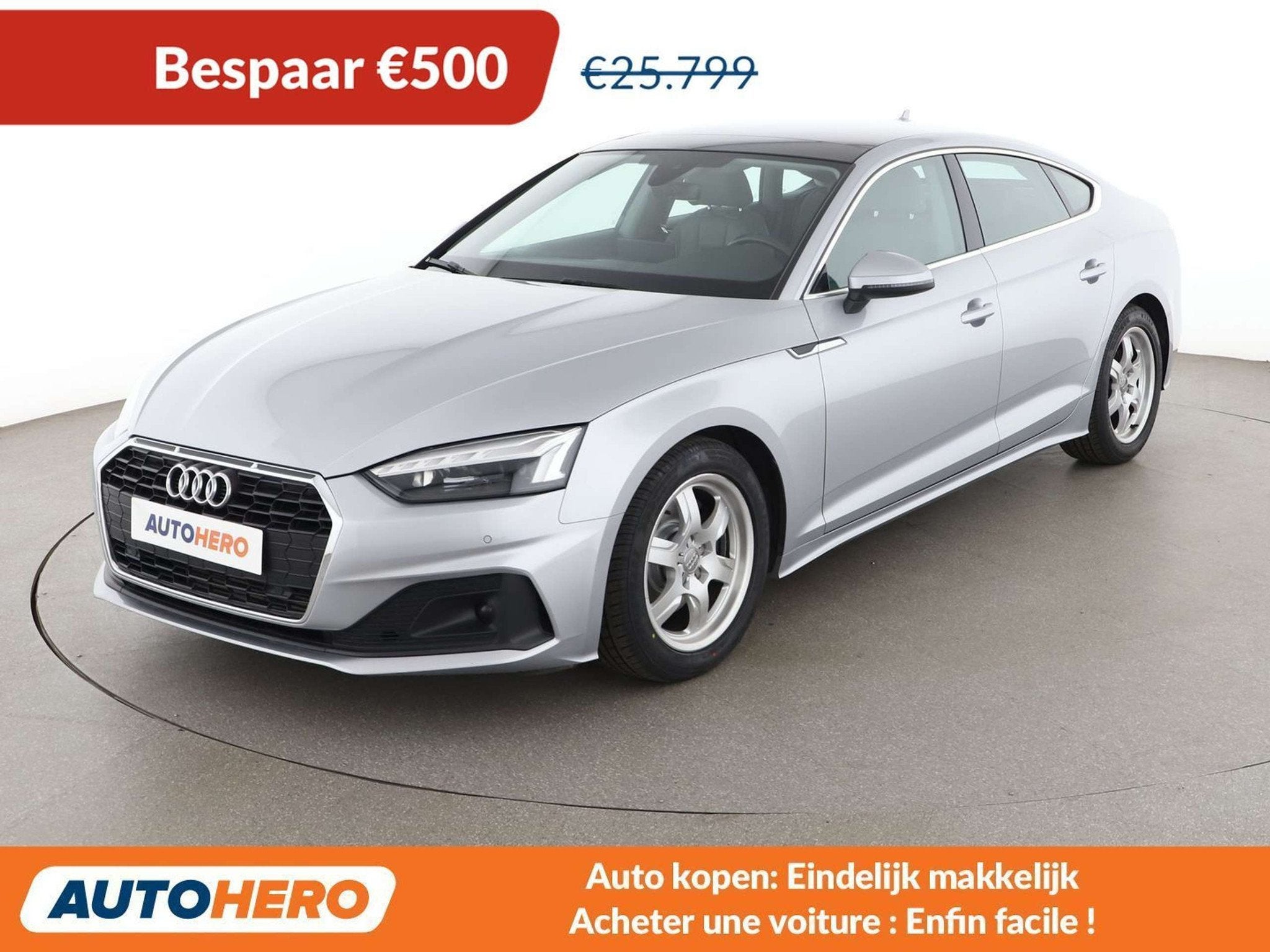 Audi A5 40 TFSI Mild-Hybrid (bj 2020, automaat), Auto's, 4 zetels, Gebruikt, 1984 cc, https://public.car-pass.be/vhr/56989998-c0db-44da-985b-29cb8c66d589