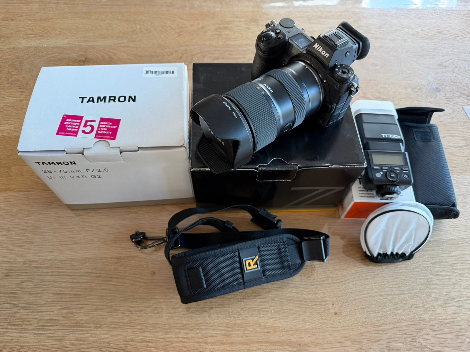 Nikon z6 2 + tamron 28-75 f2.8, Audio, Tv en Foto, Ophalen, Zo goed als nieuw, Nikon