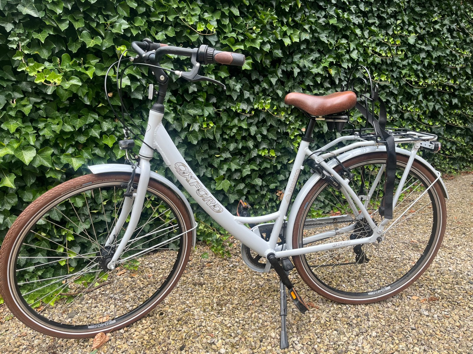 damesfiets Oxford Negresco, Gebruikt, Velgrem, Versnellingen, 50 tot 53 cm