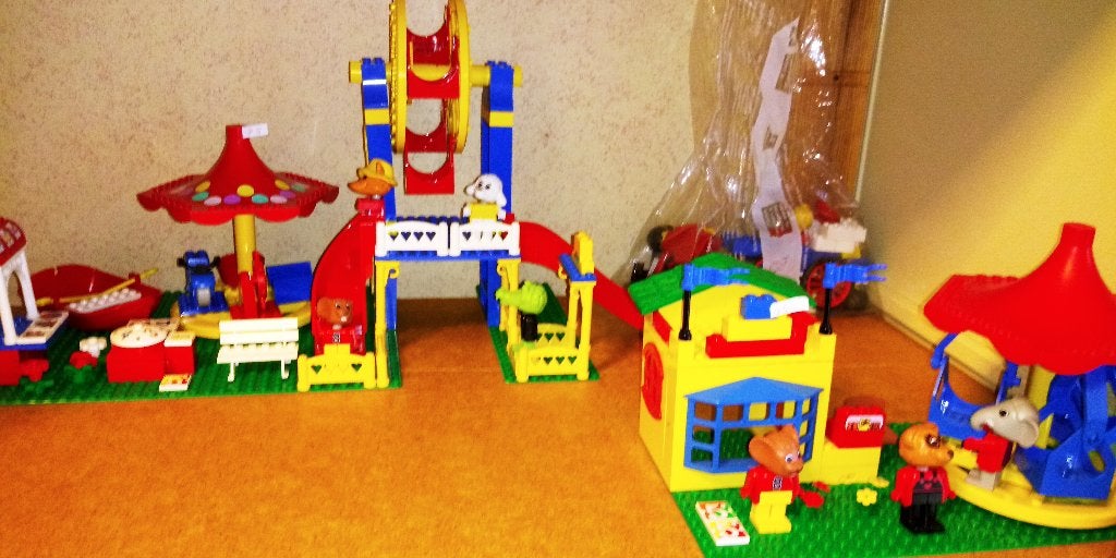 Lego:3668 Merry-Go-Round, Gebruikt, Compleet, Overige thema's, Lego