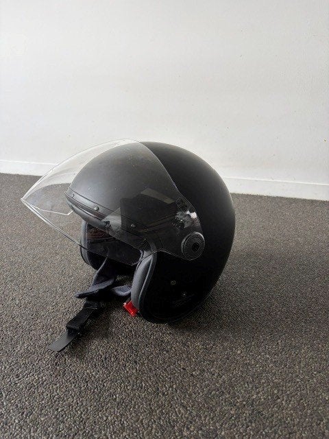 2 x Caberg Jethelm Freeride X mat zwart. (Maat XL - XS), Motoren, Ophalen of Verzenden, Caberg, Tweedehands, XL
