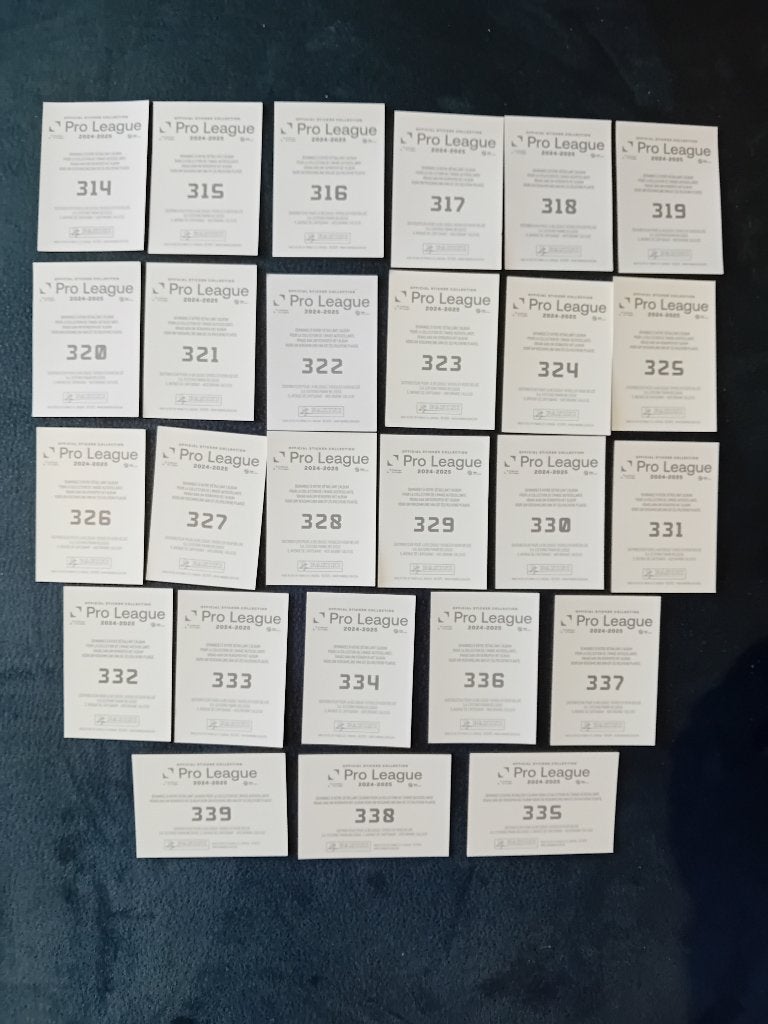 panini stickers Pro League 24/25 De Kampioen Union, Ophalen of Verzenden, Nieuw, Sport