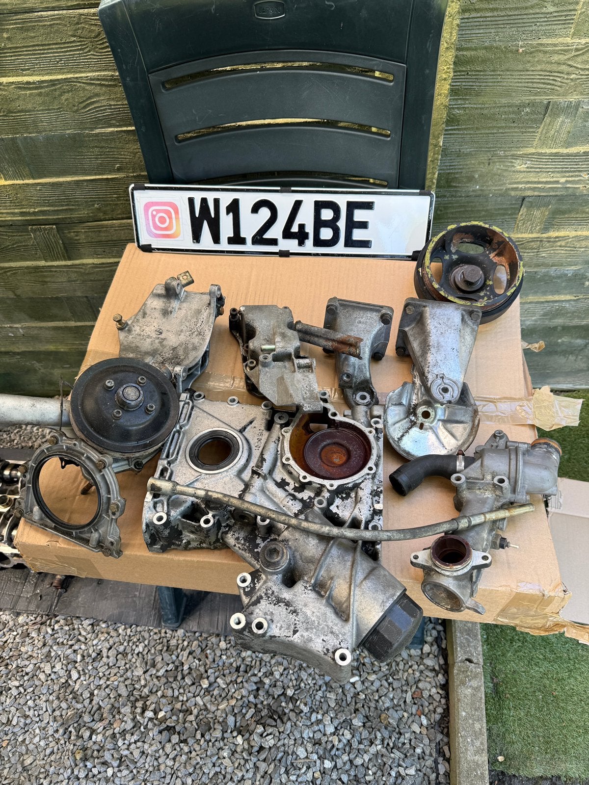 Pièces de moteur Mercedes W124 M111 W201 W202 W210 R170 W208, Enlèvement