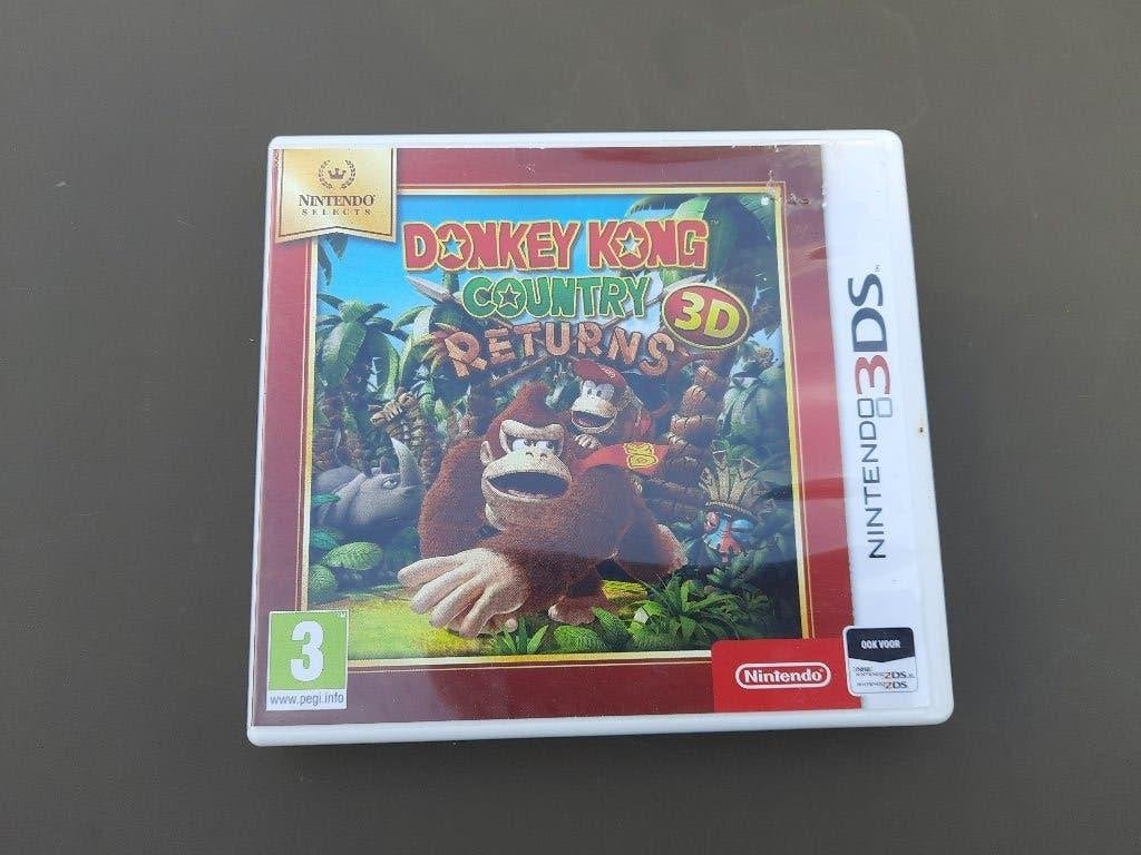 Nintendo 3DS Donkey Kong Country Returns 3D, Ophalen of Verzenden, Gebruikt