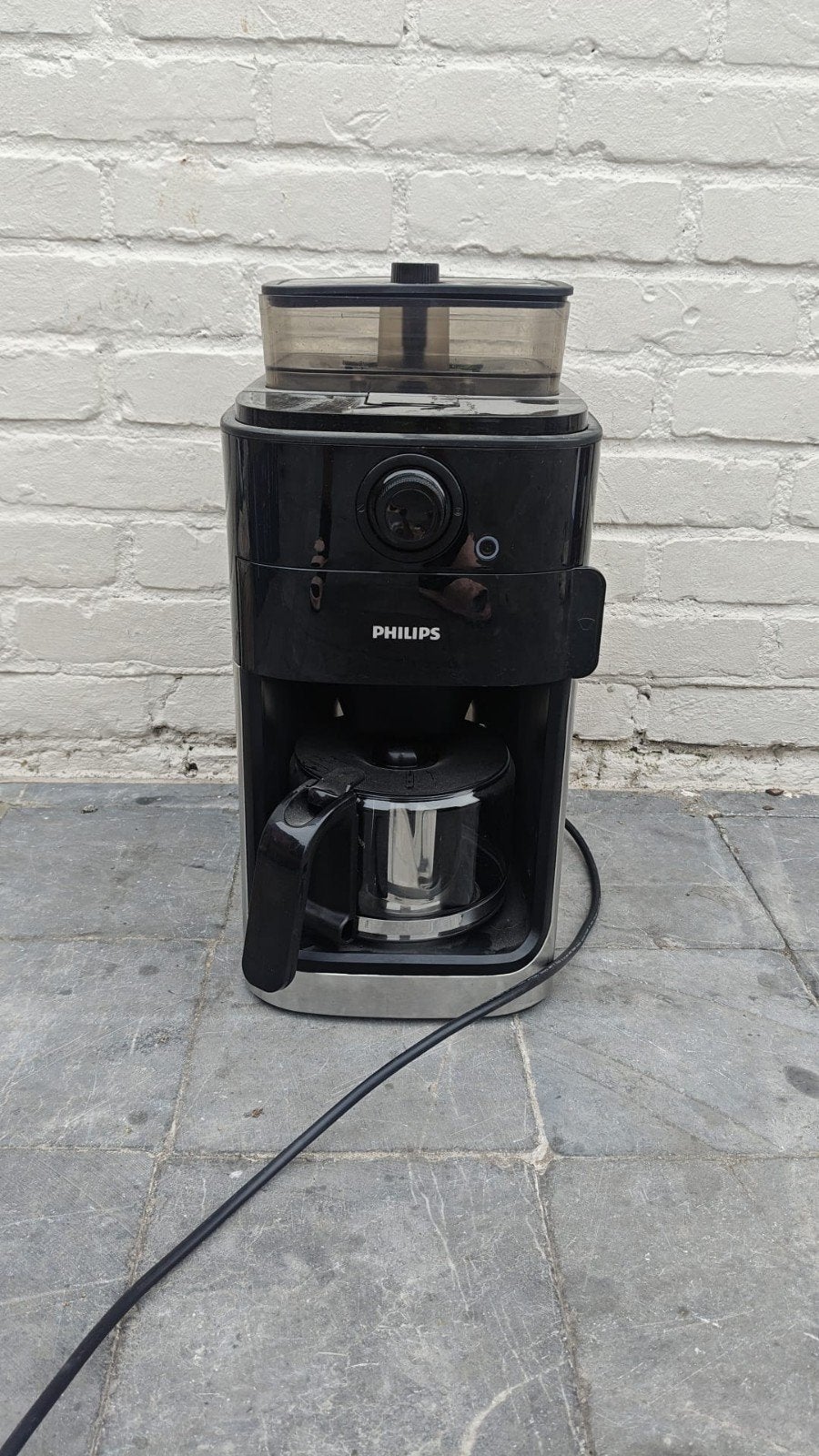 koffie machine, Ophalen