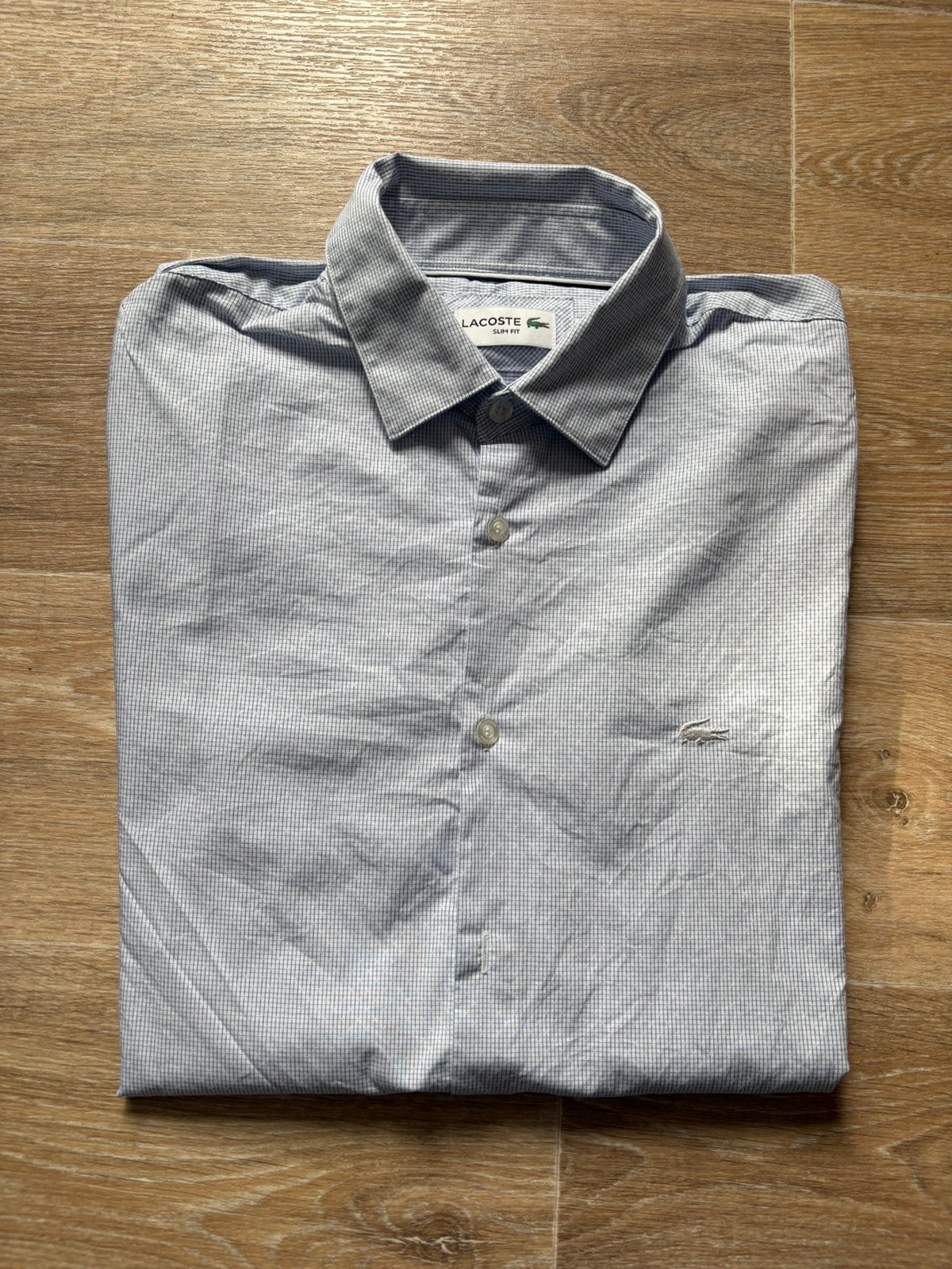 Chemise Lacoste bleu clair / FAIRE OFFRE, Enlèvement, Comme neuf, Bleu