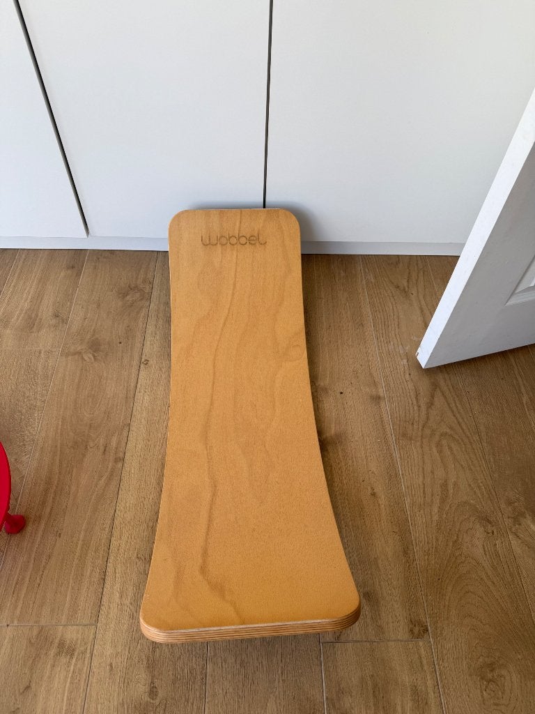 Wobbel met vilt, Kinderen en Baby's, Speelgoed | Houten speelgoed, Ophalen, Gebruikt, Overige typen