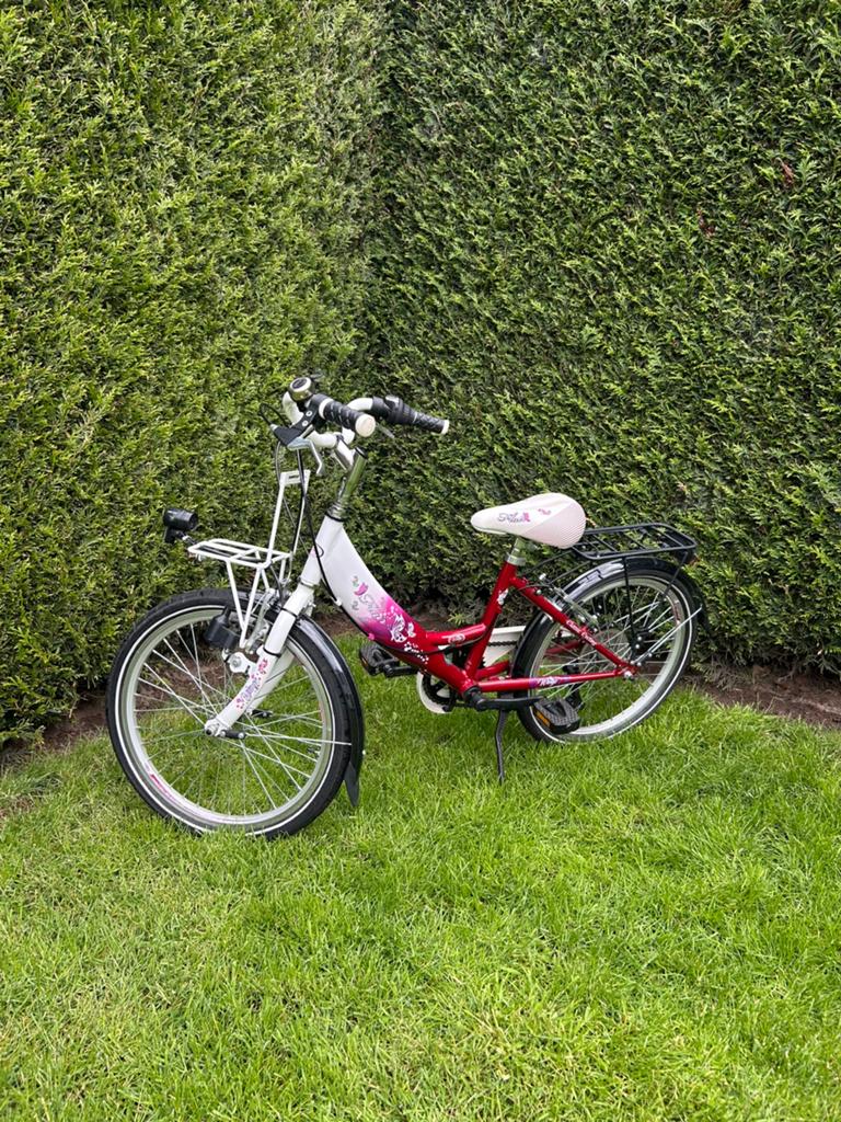 Meisjesfiets Flair 22 inch, Fietsen en Brommers, Ophalen, 22 inch, Versnellingen, Zo goed als nieuw