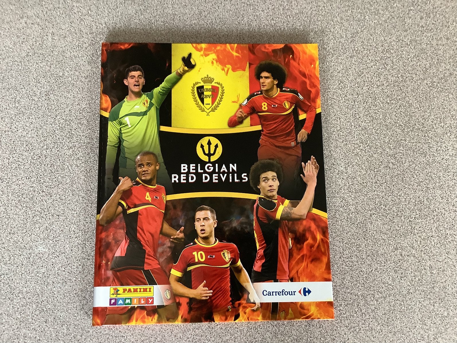 Panini boek Red Devils Carrefour (volledig), Verzamelen, Ophalen of Verzenden, Zo goed als nieuw, Poster, Plaatje of Sticker